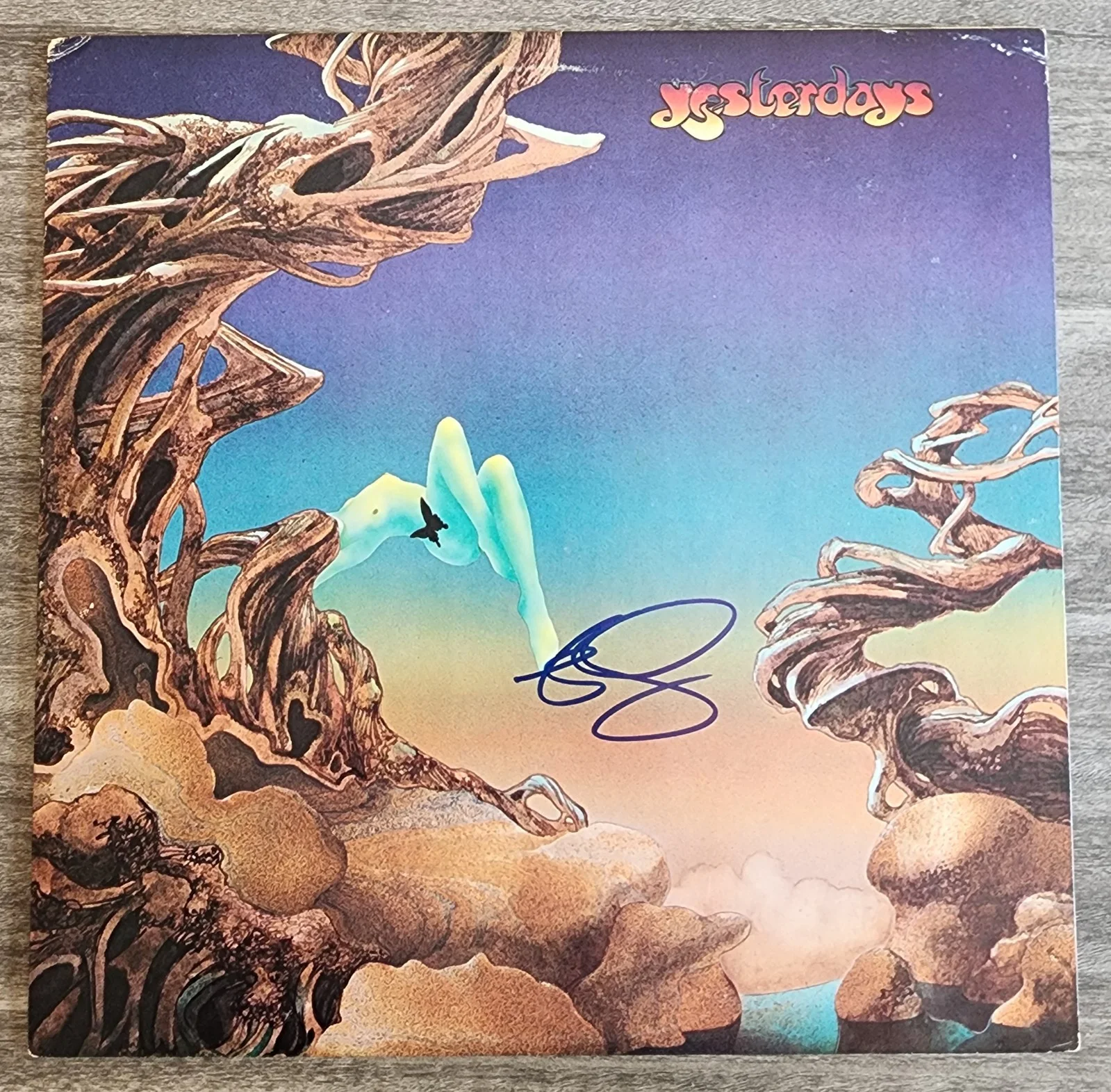 Rick Wakeman Signed Yes - Yesterdays Vinyl Record YES LEGEND RAD, изображение 2