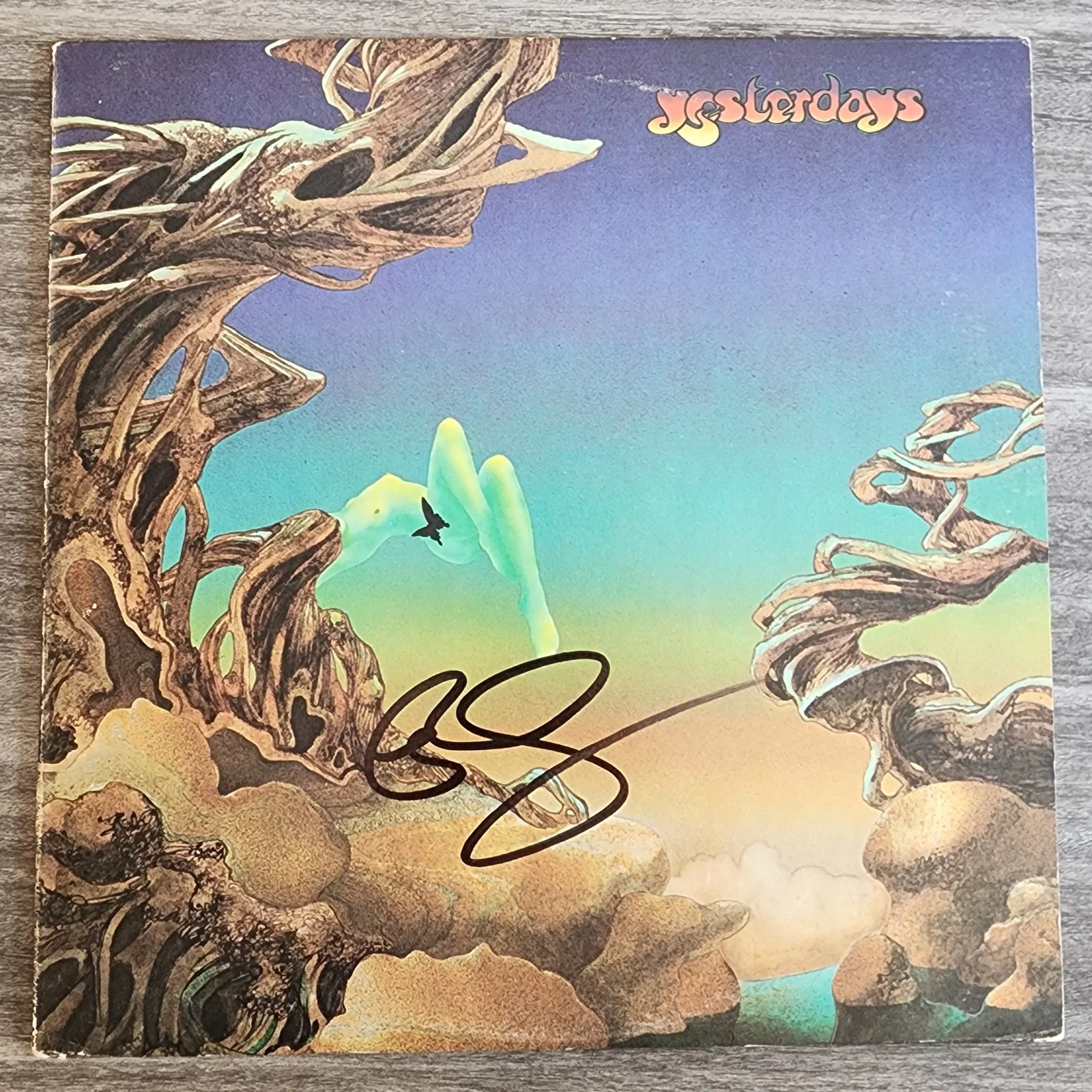 Rick Wakeman Signed Yes - Yesterdays Vinyl Record YES LEGEND RAD, изображение 3