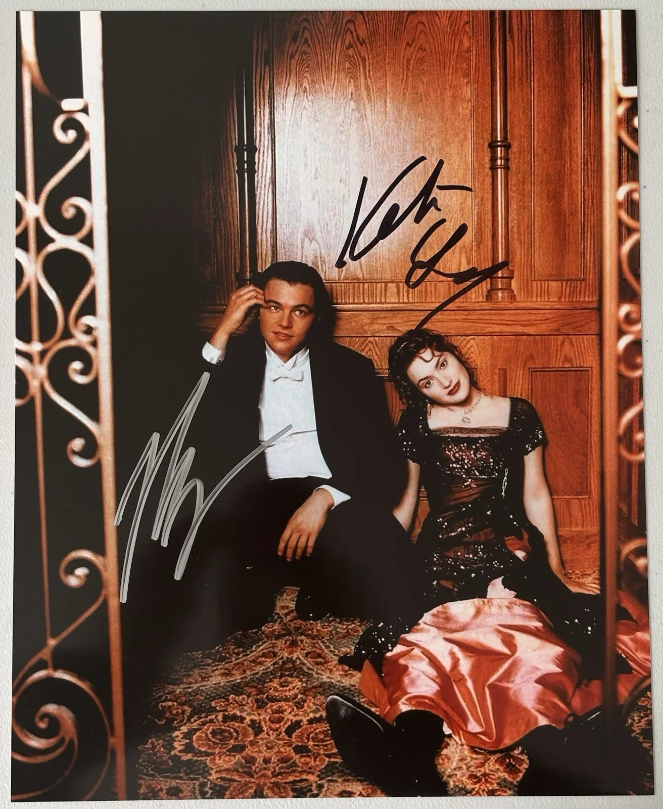Leonardo DiCaprio and Kate Winslet — Leonardo DiCaprio and Kate Winslet Signed Photo, 8x10 with COA, Titanic