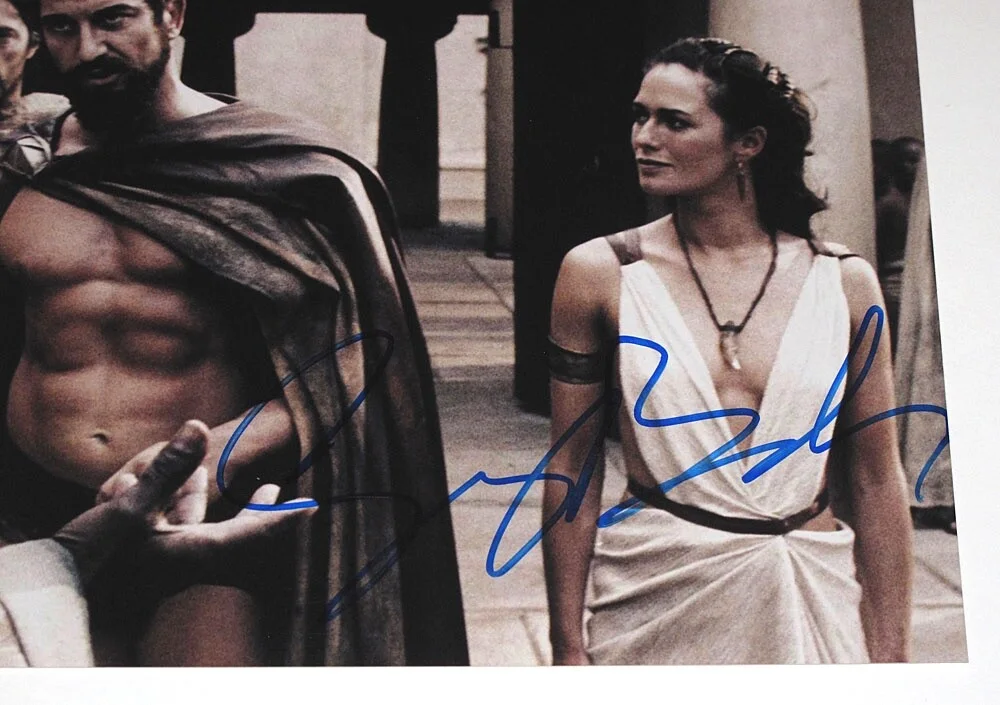 Gerard Butler — Gerard Butler signed "300" 8x10 Photo Autographed PROOF Full Signature JSA COA, изображение 5