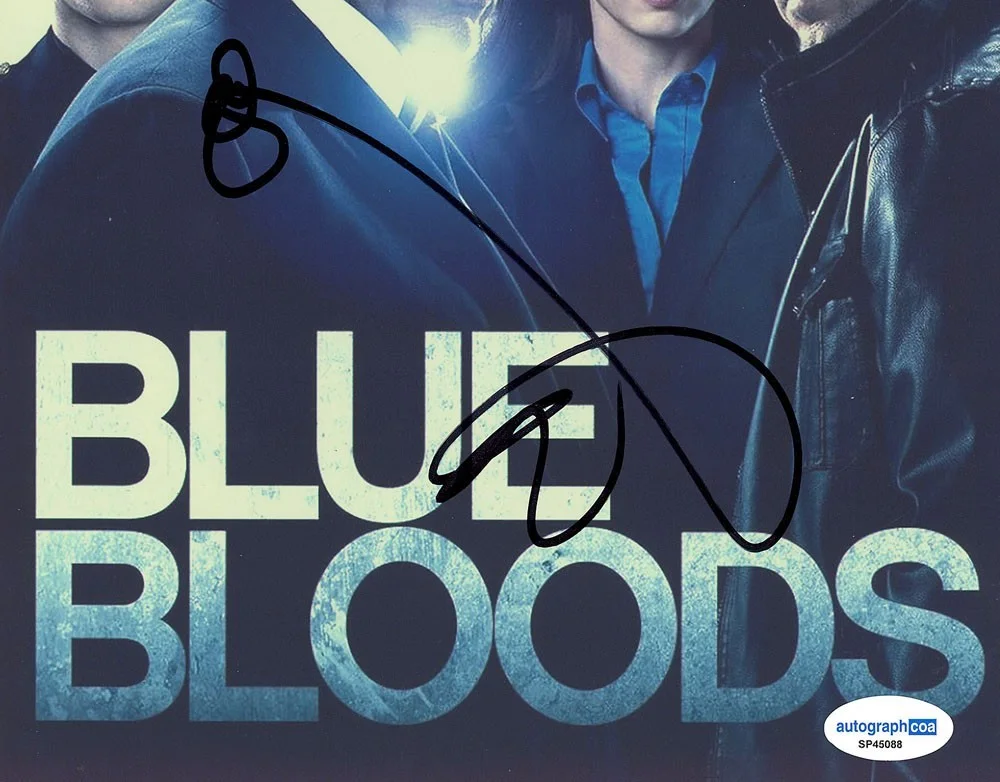 Donnie Wahlberg — Donnie Wahlberg signed "BLUE BLOODS" 8x10 Photo j EXT PROOF Boston Blue ACOA COA, изображение 5