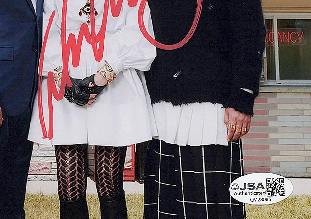 Dan Levy, Eugene Levy — Dan Levy & Eugene Levy signed "SCHITT'S CREEK" 8x10 Photo EXACT PROOF b JSA COA, image 3