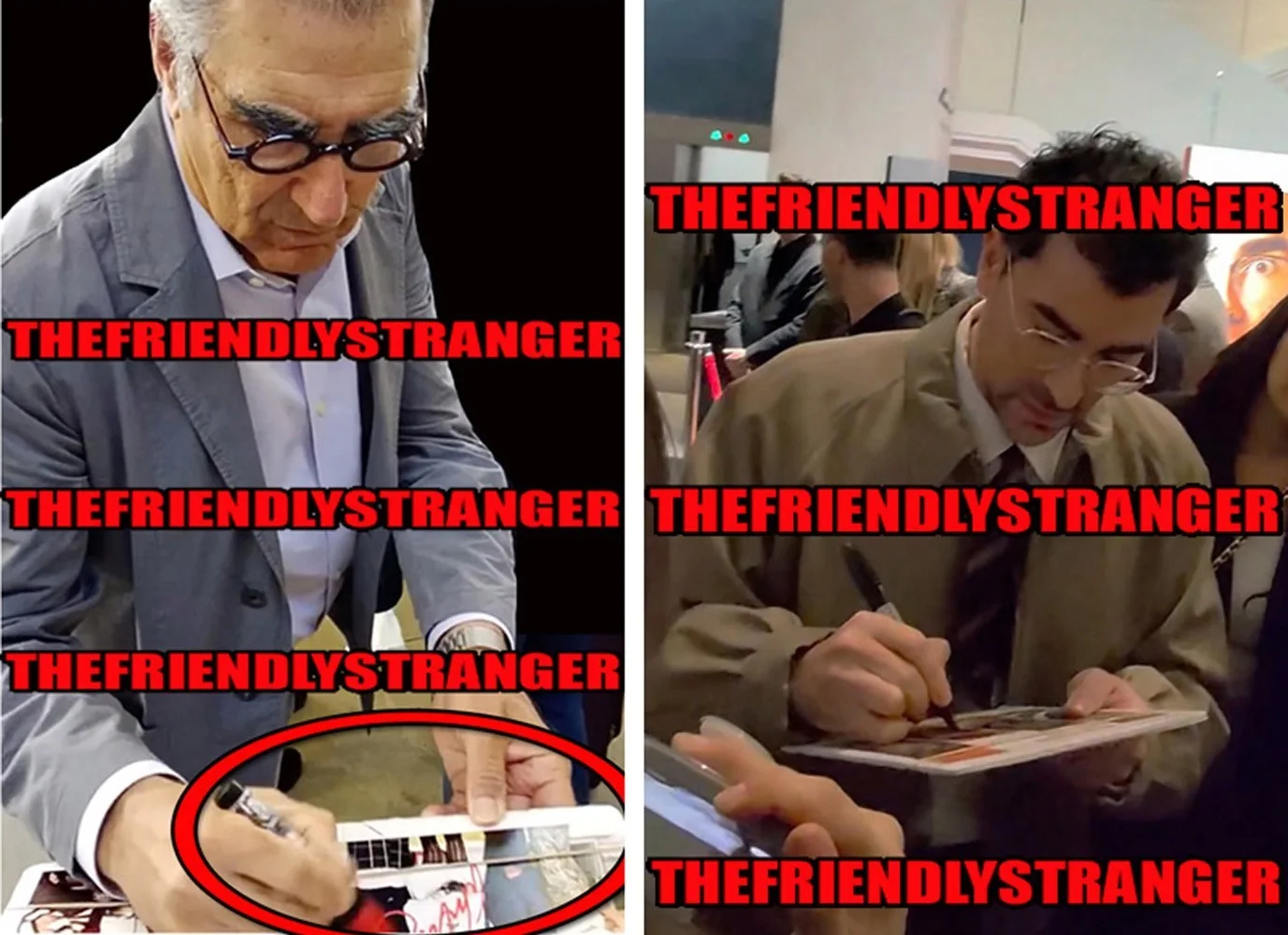 Dan Levy, Eugene Levy — Dan Levy & Eugene Levy signed "SCHITT'S CREEK" 8x10 Photo EXACT PROOF b JSA COA, image 4