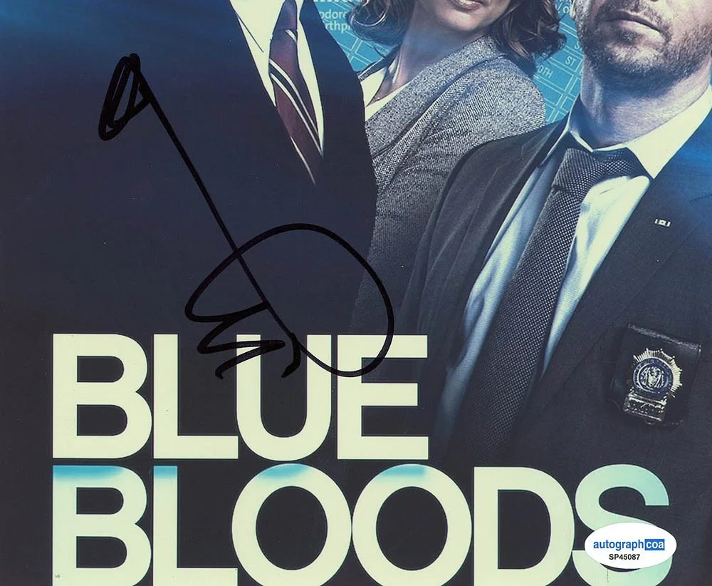 Donnie Wahlberg — Donnie Wahlberg signed "BLUE BLOODS" 8x10 Photo i EXT PROOF Boston Blue ACOA COA, изображение 5