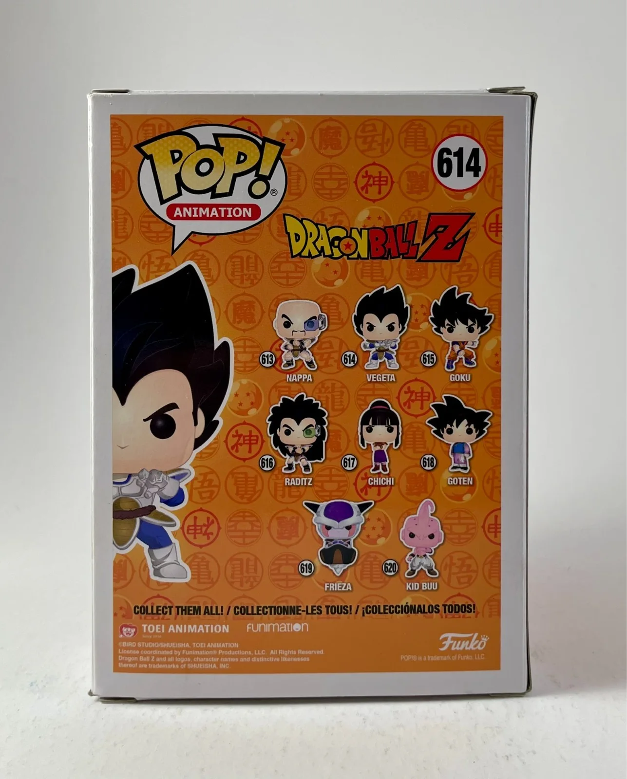 Chris Sabat — Chris Sabat Signed Dragon Ball Z Vegeta Funko POP! Vinyl #614 Autograph JSA COA, изображение 5