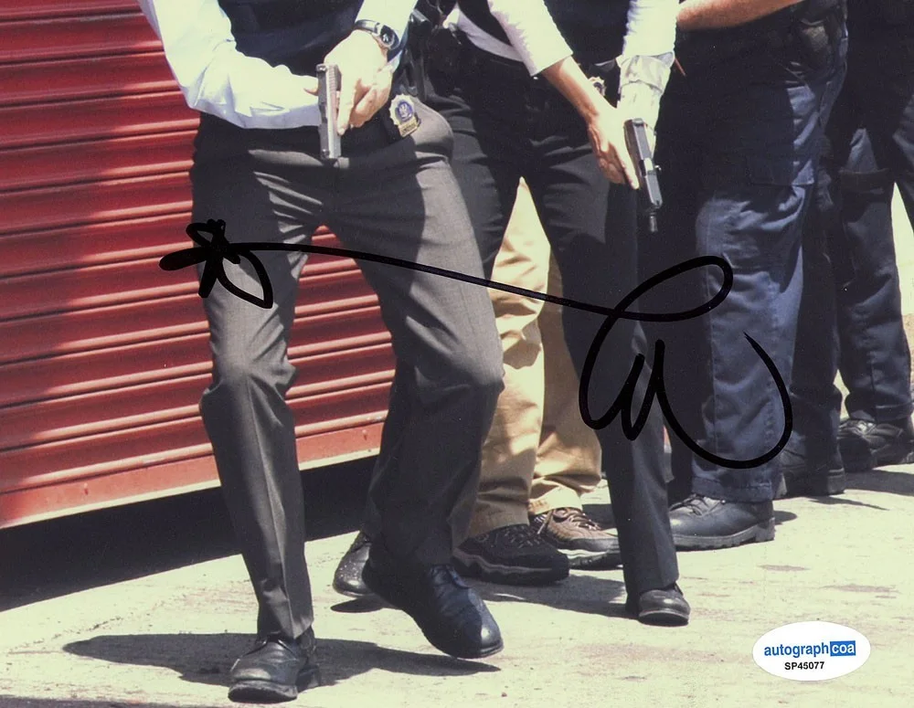 Donnie Wahlberg — Donnie Wahlberg signed "BLUE BLOODS" 8x10 Photo d EXT PROOF Boston Blue ACOA COA, изображение 5