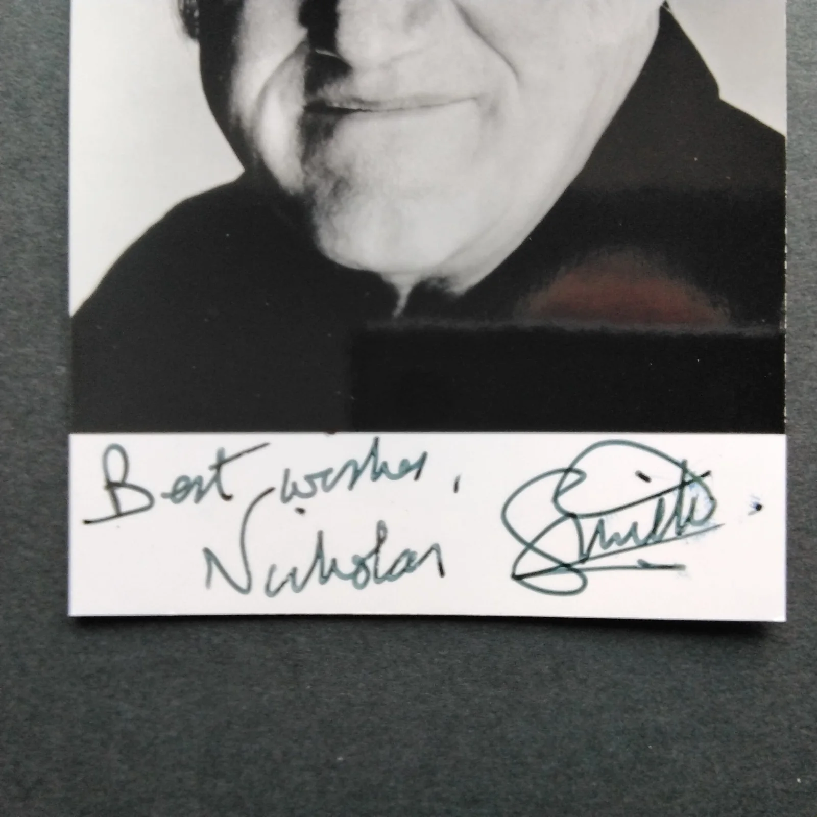 Nicholas Smith SIGNED Photo TV Movie Actor Are You Being Served? Sherlock Holmes, изображение 3