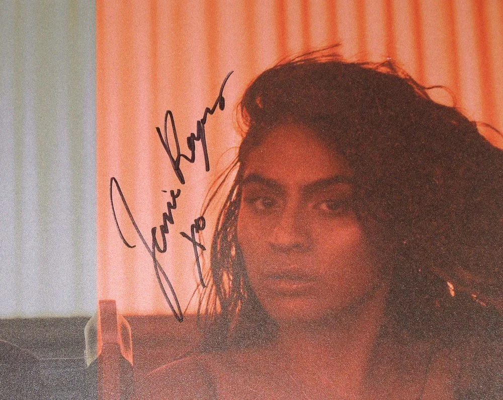 JESSIE REYEZ — Jessie Reyez signed "BEFORE LOVE CAME TO KILL US" 18x24 Poster LITHOGRAPH c JSA, image 4