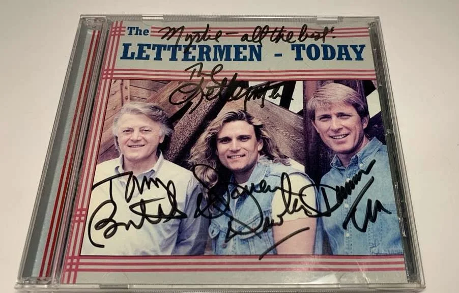The Letterman Today CD Autographed Tony Butala Preston Tea 1997, изображение 2