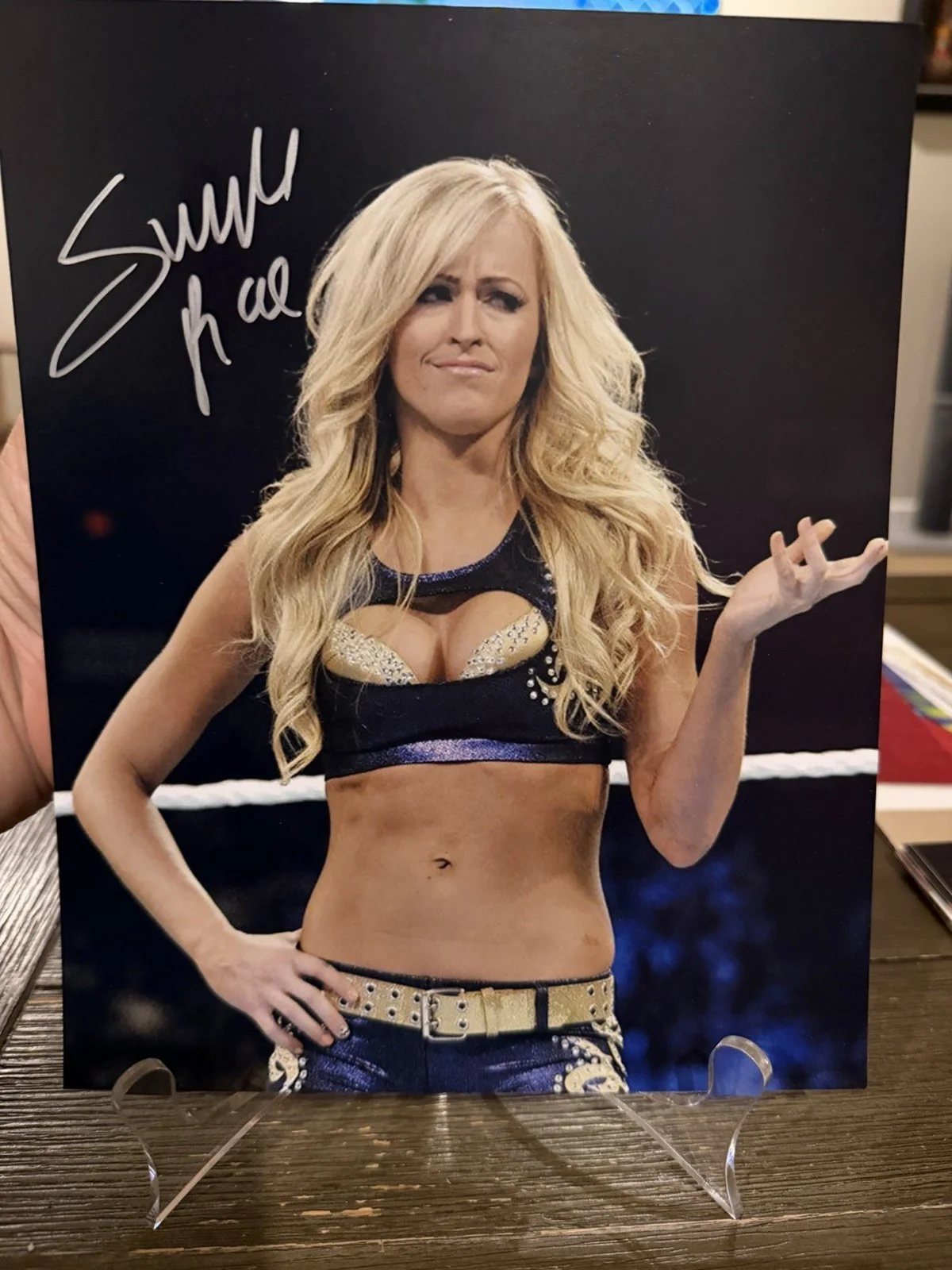 SUMMER RAE Signed WWE 8x10 Photo Autographed NXT, image 2