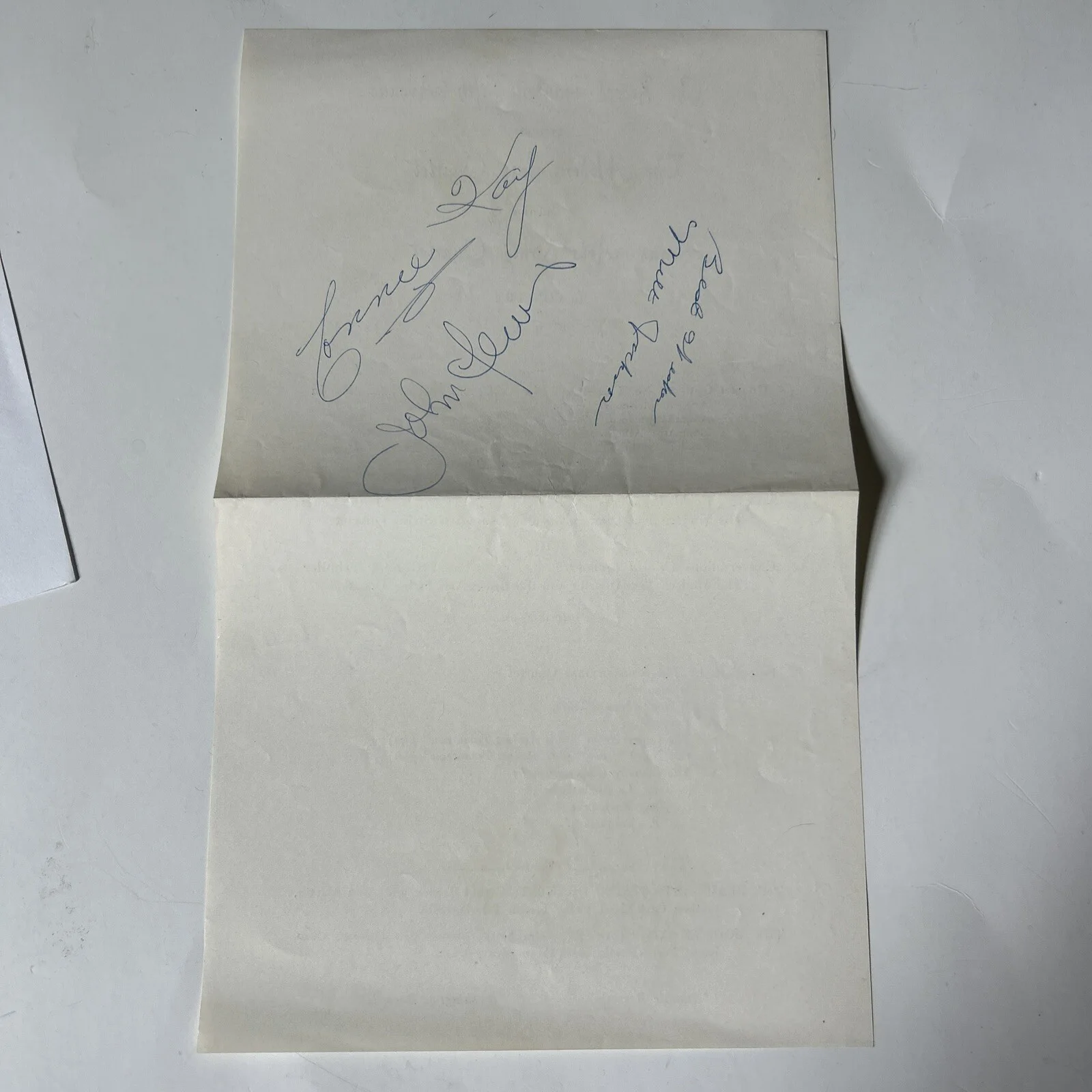 VTG 1960 The Modern Jazz Quartet & Beaux-Arts signed autograph program-COA, image 5
