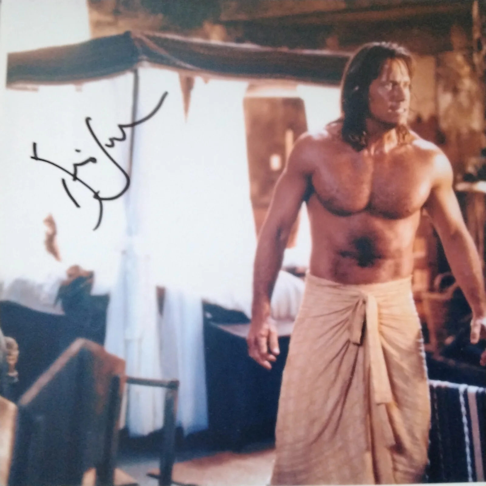 Kevin Sorbo SIGNED 2000 Photo Movie TV Actor Hercules Kull Andromeda Sexy!!, изображение 3