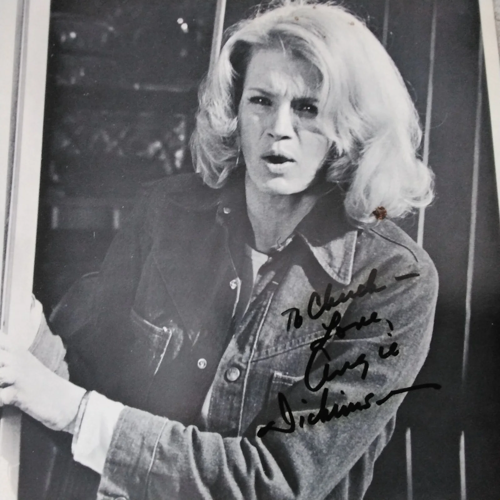 Angie Dickinson SIGNED Photo Movie TV Actress Police Woman Rio Bravo Ocean's 11, изображение 2