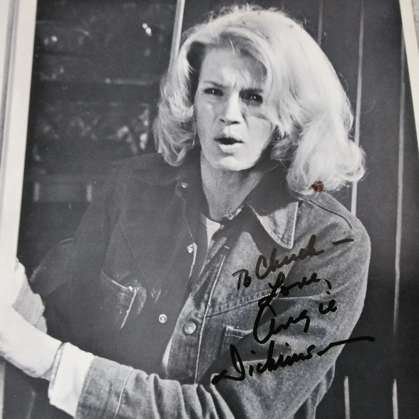 Angie Dickinson SIGNED Photo Movie TV Actress Police Woman Rio Bravo Ocean's 11, изображение 5