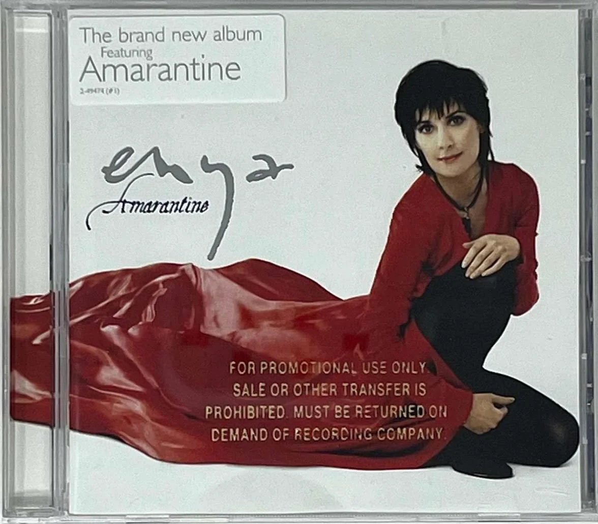 ENYA- SIGNED UK PROMOTIONAL-ONLY Box Set AMARANTINE With 2 Books, CD, изображение 3