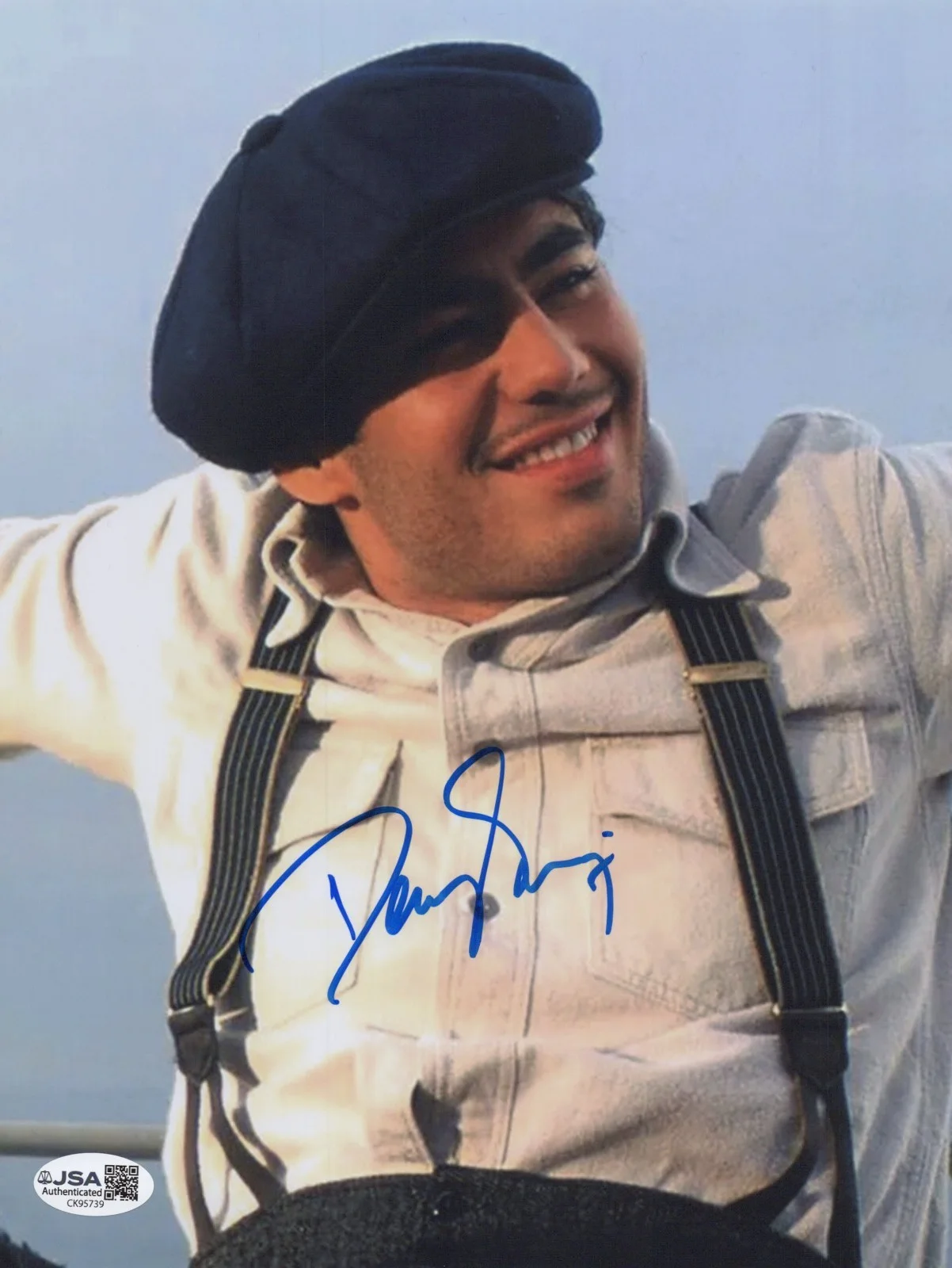DANNY NUCCI — DANNY NUCCI Signed TITANIC 8x10 Photo FABRIZIO DE ROSSI Autograph JSA COA CERT