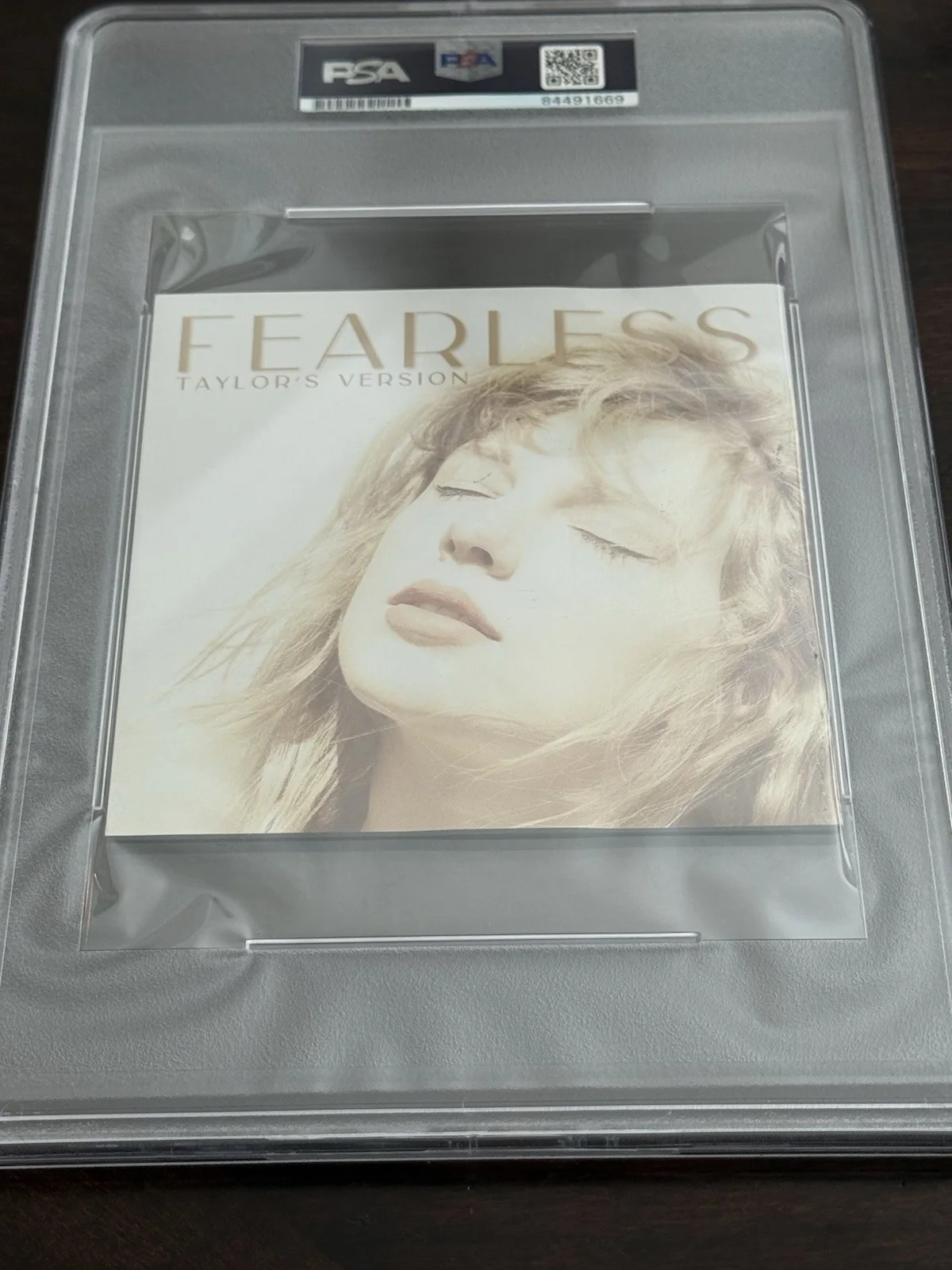 Taylor Swift Signed CD Booklet “Fearless Taylor’s Version” PSA!!!, image 3