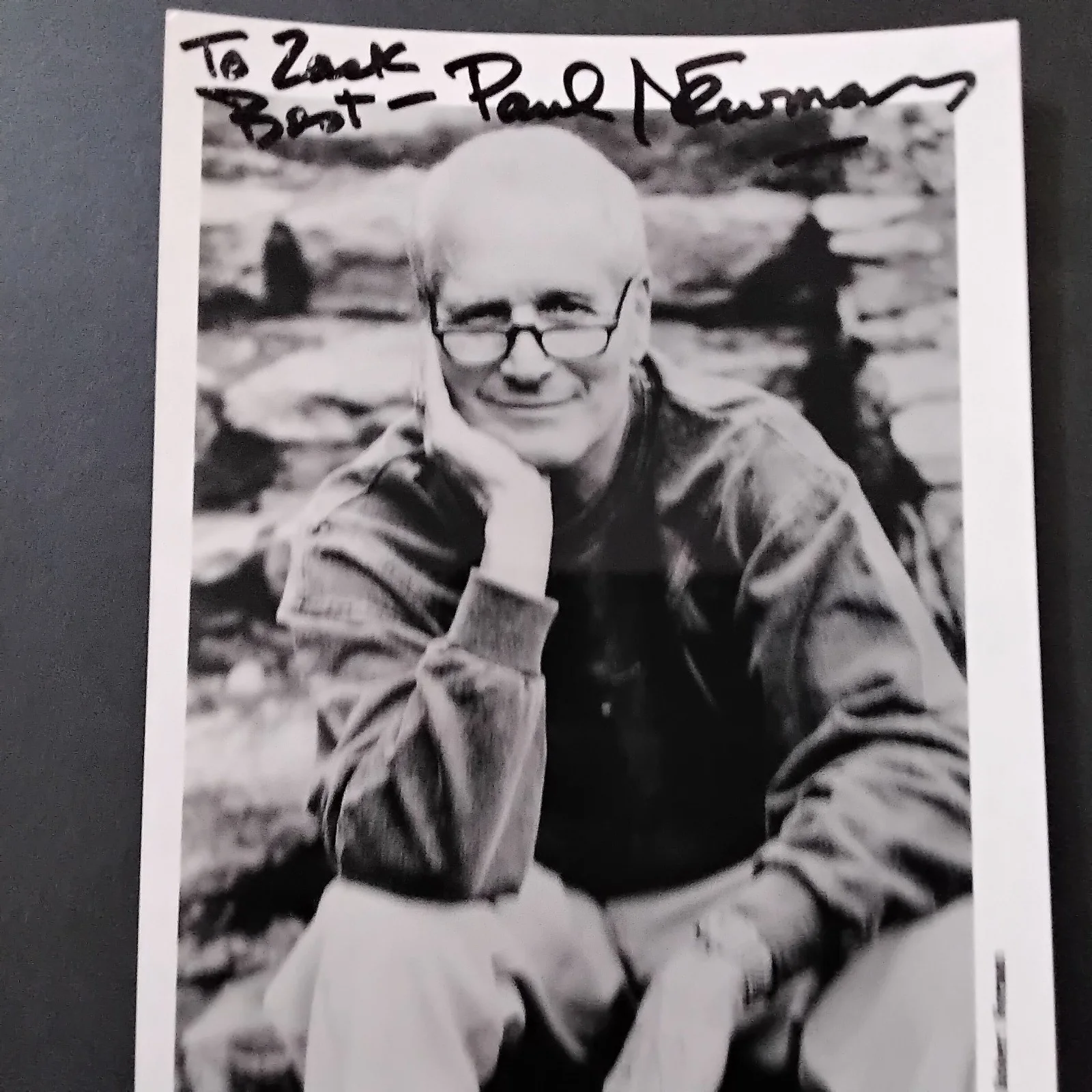 Paul Newman SIGNED Photo Film Actor The Sting Butch Cassidy Hud Cat Hot Tin Roof, изображение 2