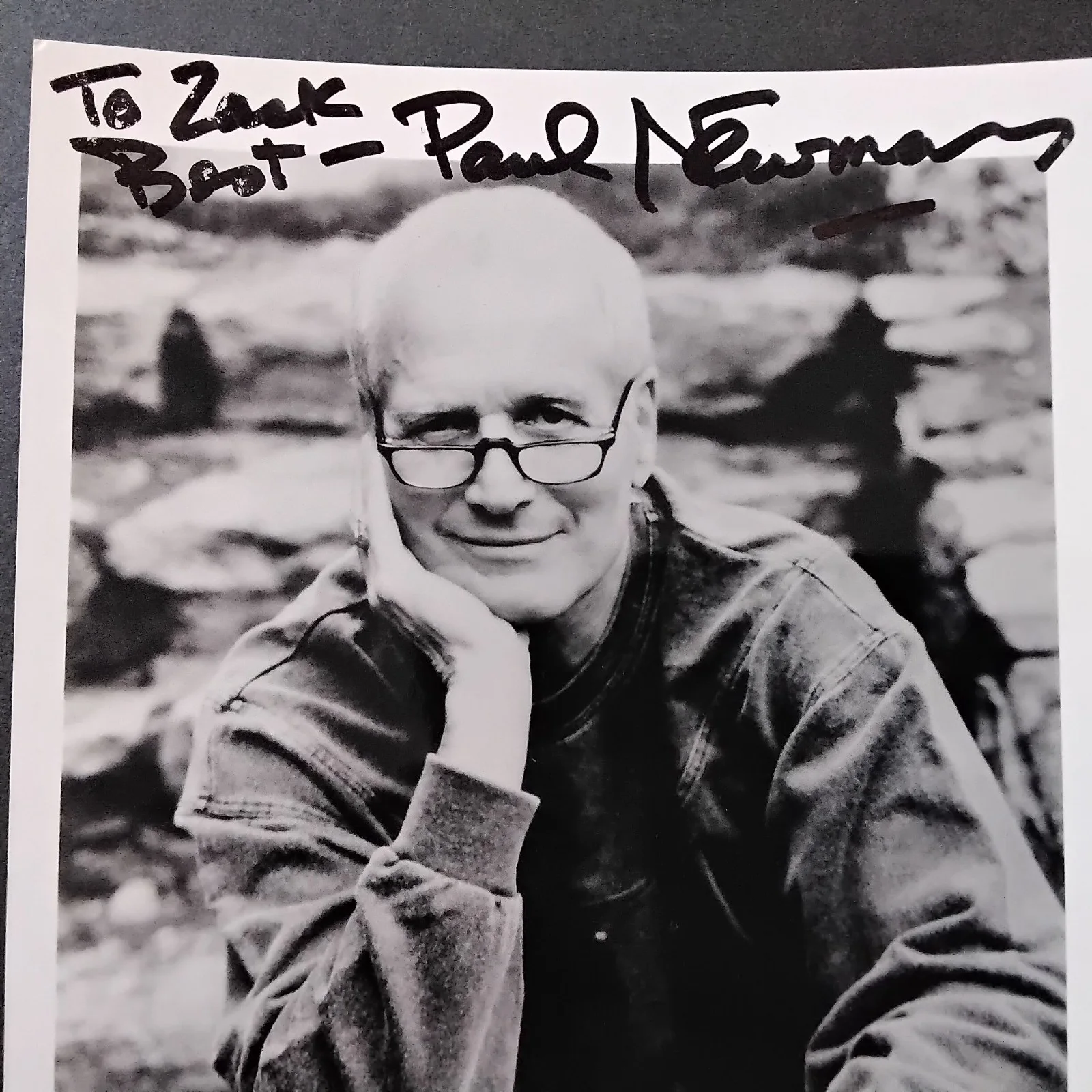 Paul Newman SIGNED Photo Film Actor The Sting Butch Cassidy Hud Cat Hot Tin Roof, изображение 3
