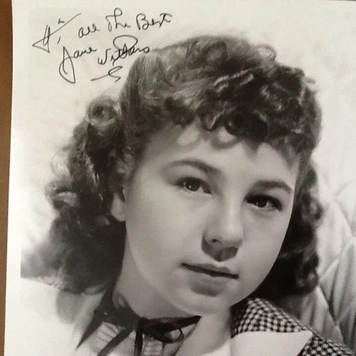 Jane Withers SIGNED Photo 30s Movie TV Child Actress Comedy Bright Eyes Cute, изображение 2