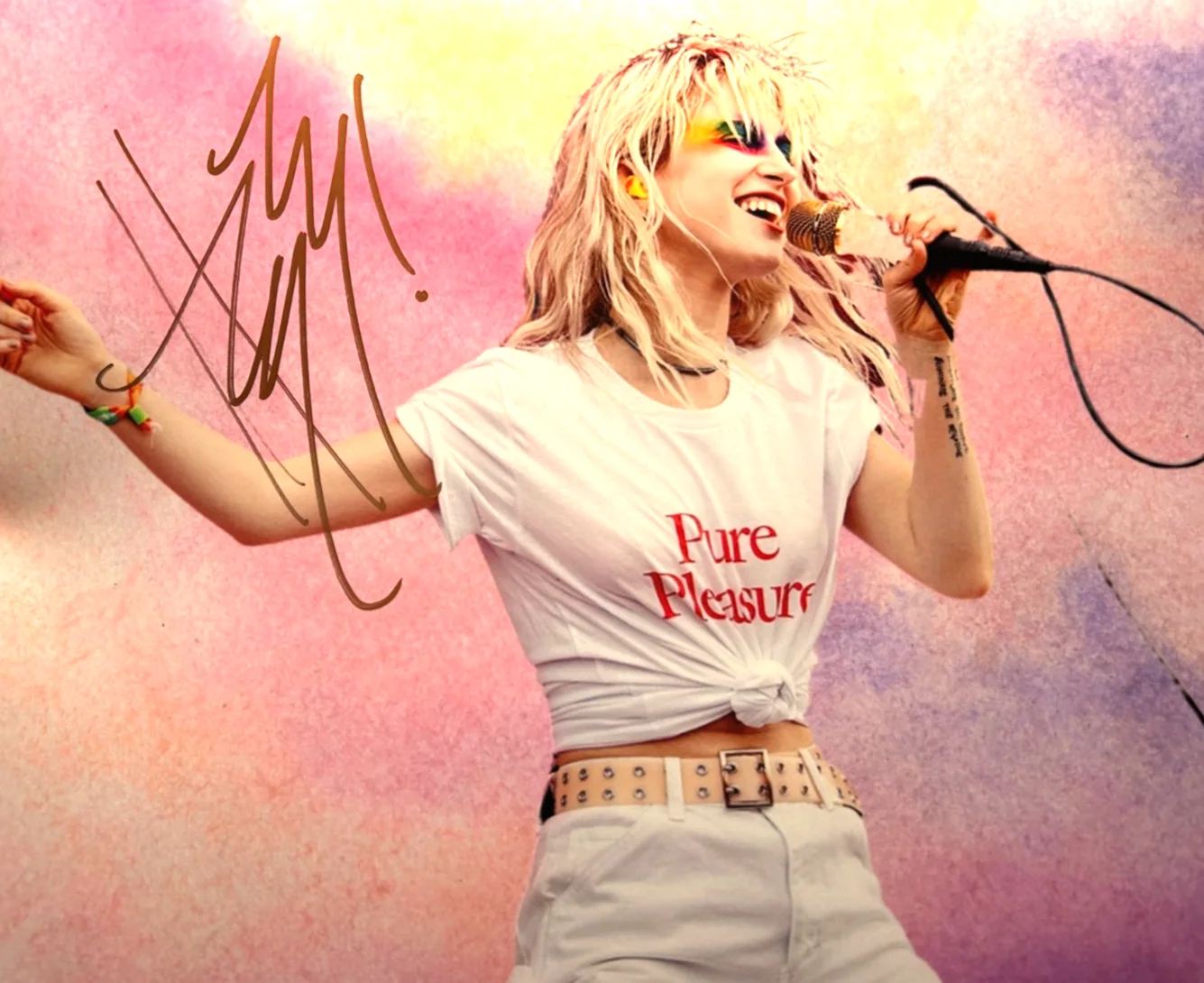 HAYLEY WILLIAMS Signed PARAMORE 8x10" Authentic Original Autograph GENUINE w/COA, изображение 3