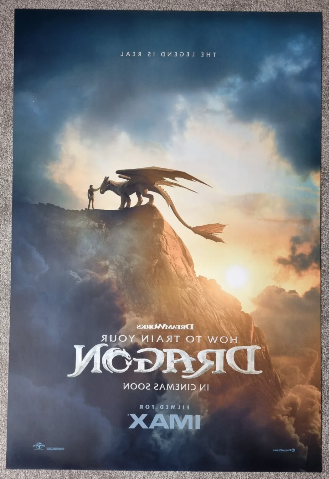 How To Train Your Dragon - Original One Sheet Double Sided Cinema Poster Ref P81, image 2