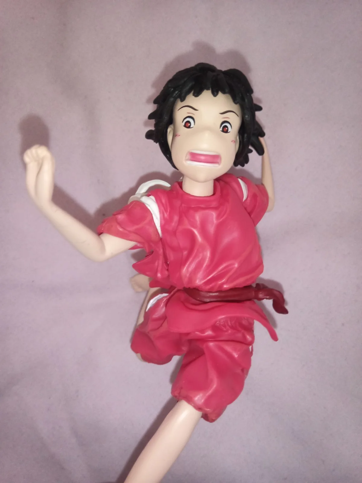 Studio Ghibli Spirited Away Chihiro Running Pipe Figure Statue 17cm, image 4