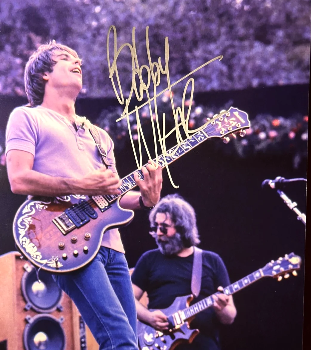 BOB WEIR (GRATEFUL DEAD) Signed 8x10" Authentic Original Autograph GENUINE w/COA, image 3