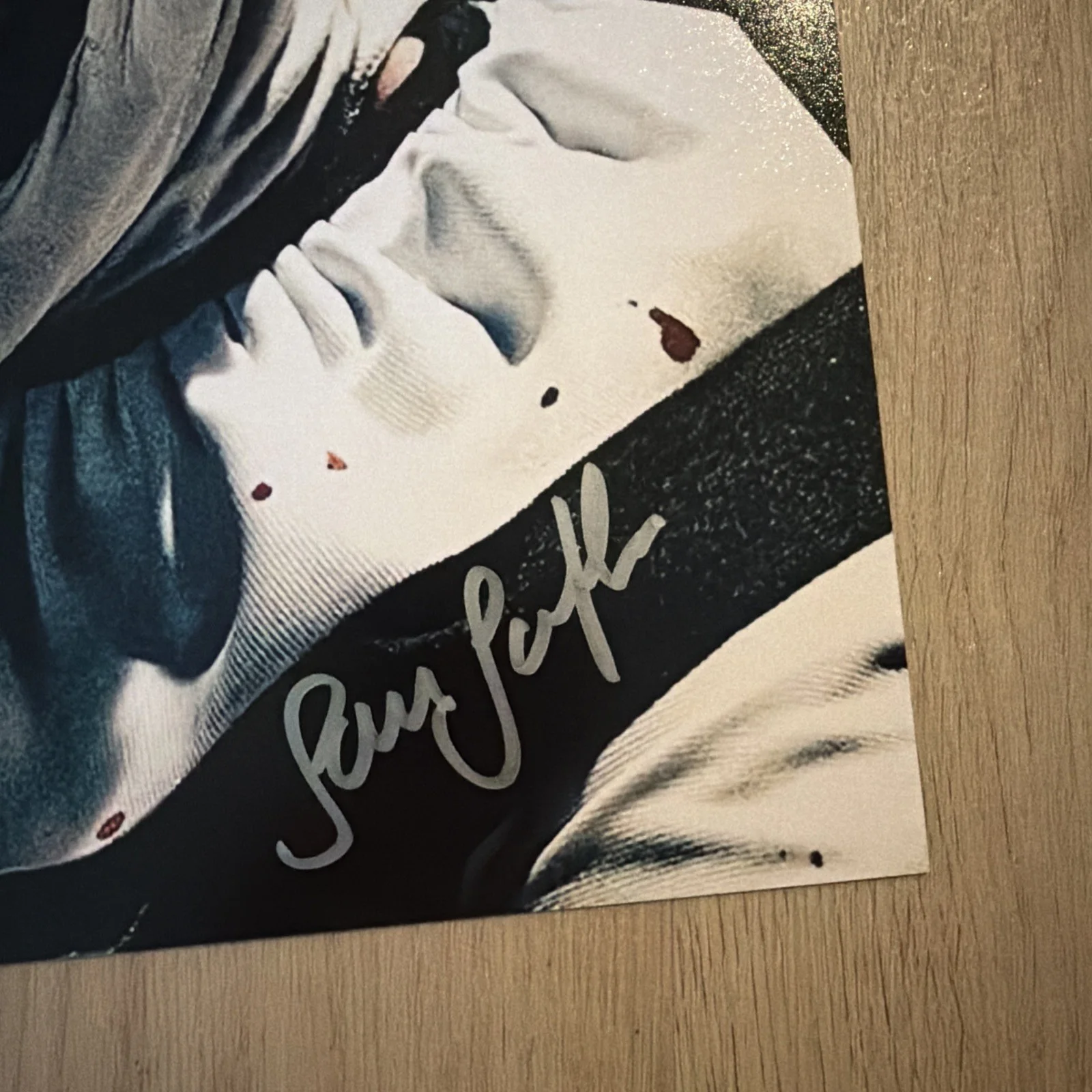 Terrifier cast signed 11x14 JSA signed by 9 David Howard Thornton Autograph, image 4
