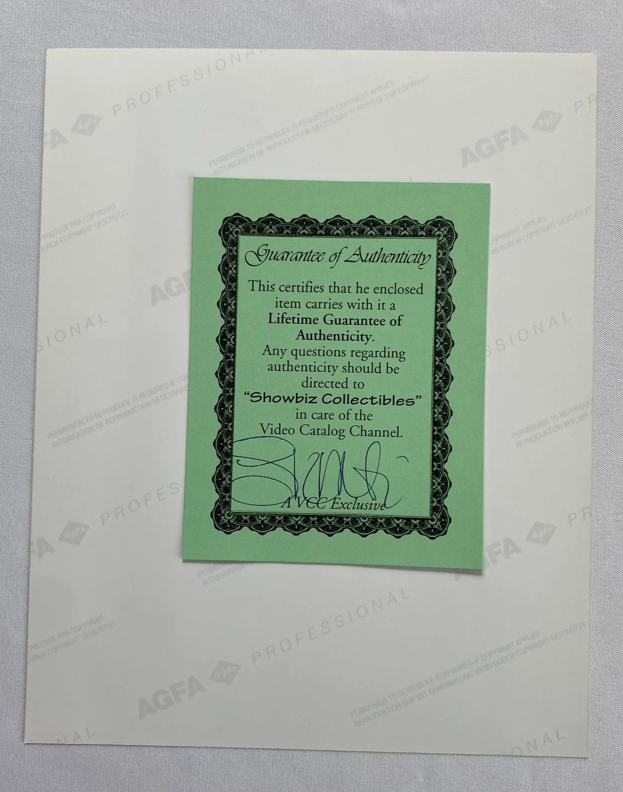 Demi Moore — Vintage Rare Demi Moore Actress Autograph 8x10 Photo With COA, изображение 2