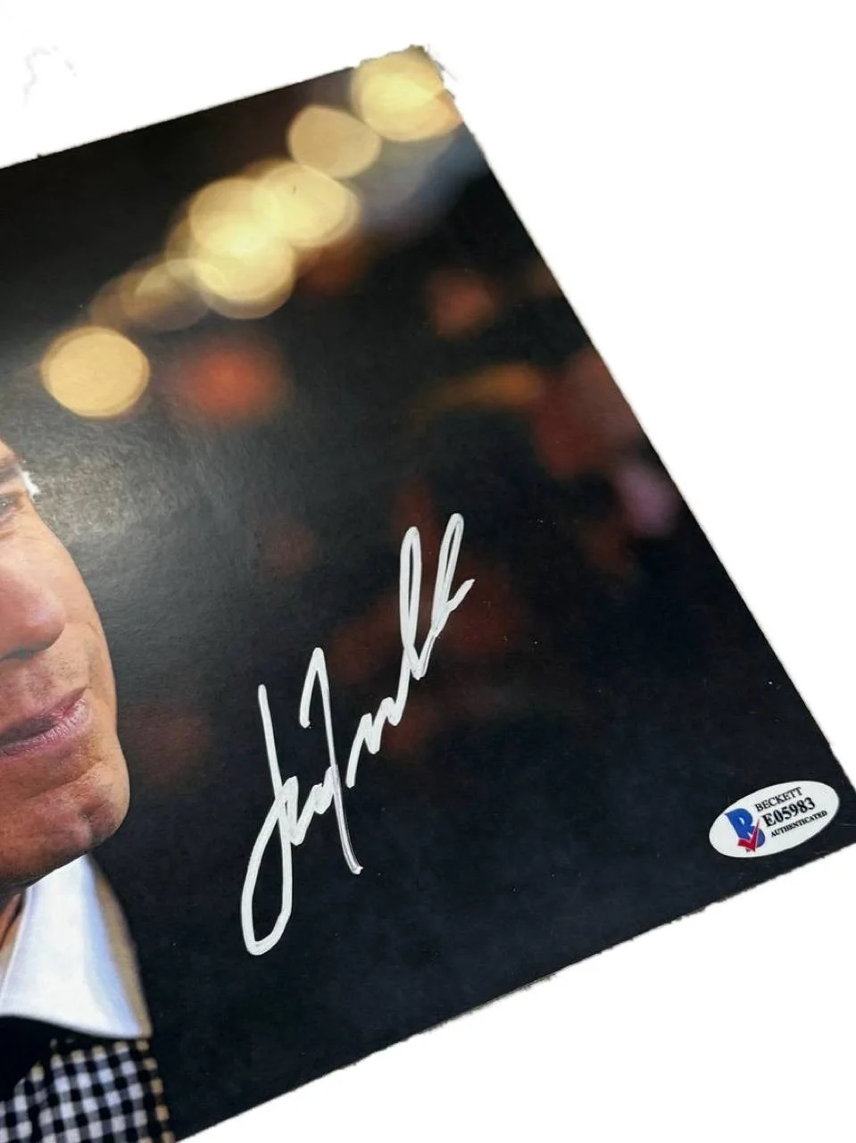John Travolta Signed Autographed Photo BAS Authentication, image 2