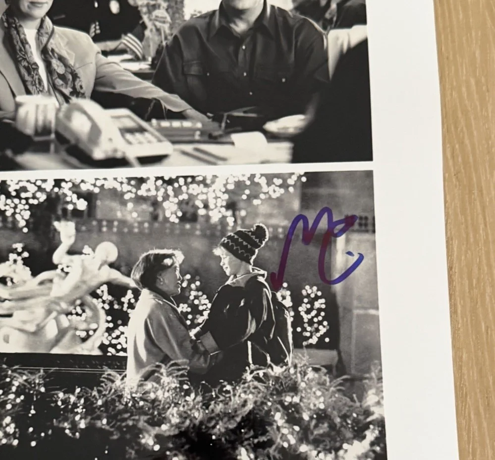 Macaulay Culkin — MACAULAY CULKIN SIGNED HOME ALONE 8X10 PHOTO BECKETT BAS, изображение 2