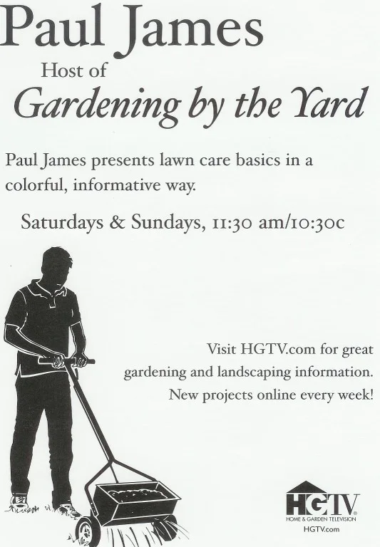 Paul James — Vintage Paul James the Gardener Guy Autograph-Disney 2005 Flower/Garden Festival, изображение 2