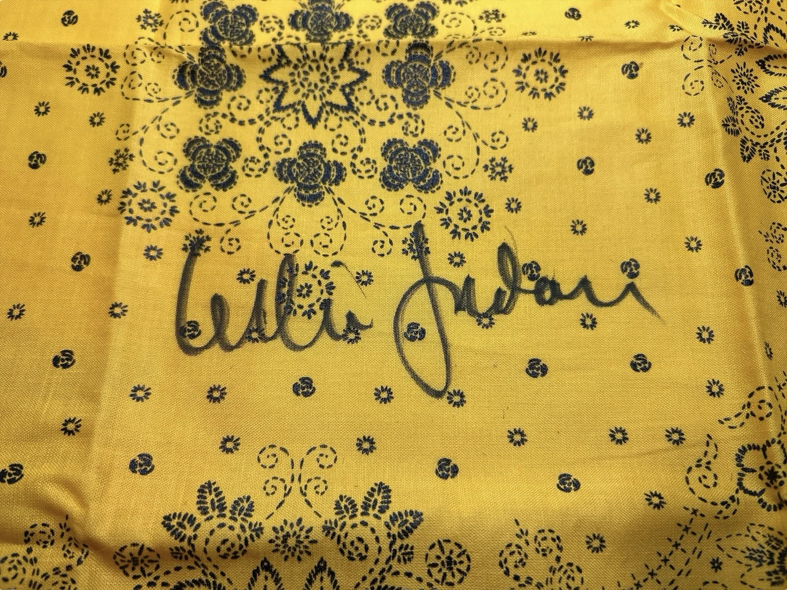 Leslie Jordan Signed Autographed Company's Coming Bandana Will & Grace, image 3