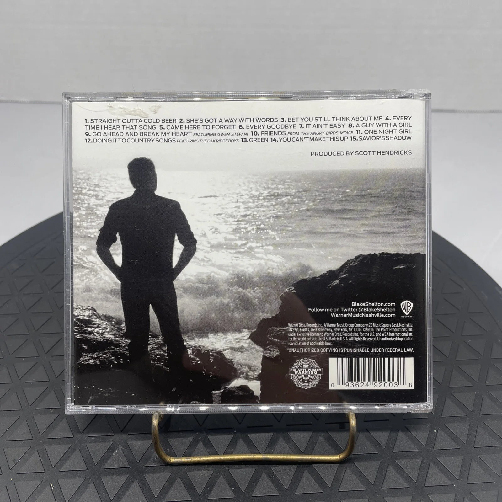 BLAKE SHELTON Signed Autographed Cd Cover If I'm Honest, изображение 5