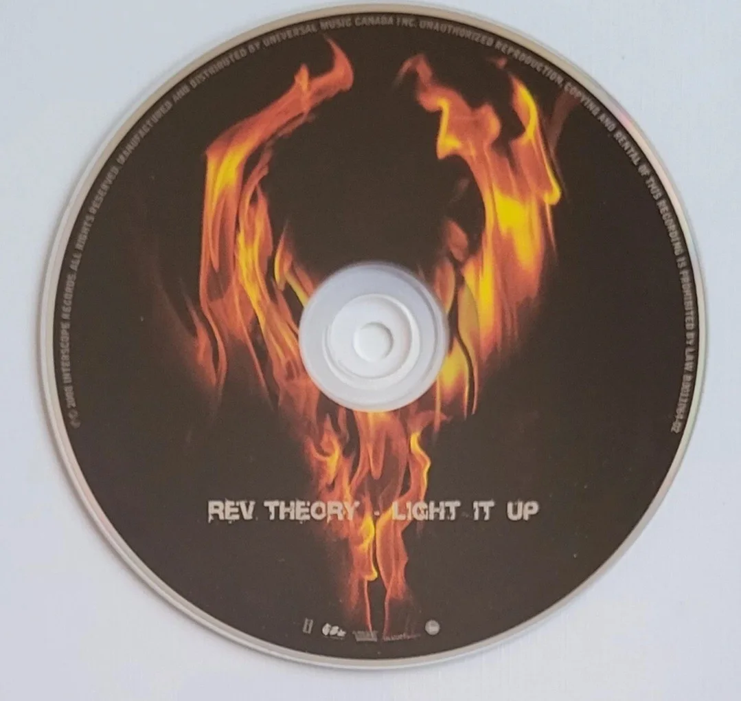 RICH LUZZI REV THEORY BAS BECKETT COA SIGNED CD DISPLAY AUTOGRAPHED ROCK MUSIC, изображение 5