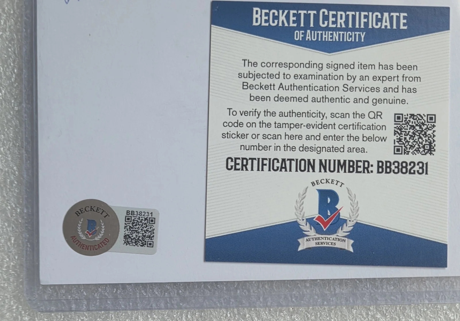 VINCE GILL BAS BECKETT COA SIGNED AUTOGRAPHED THE EAGLES COUNTRY MUSIC SINGER, изображение 3