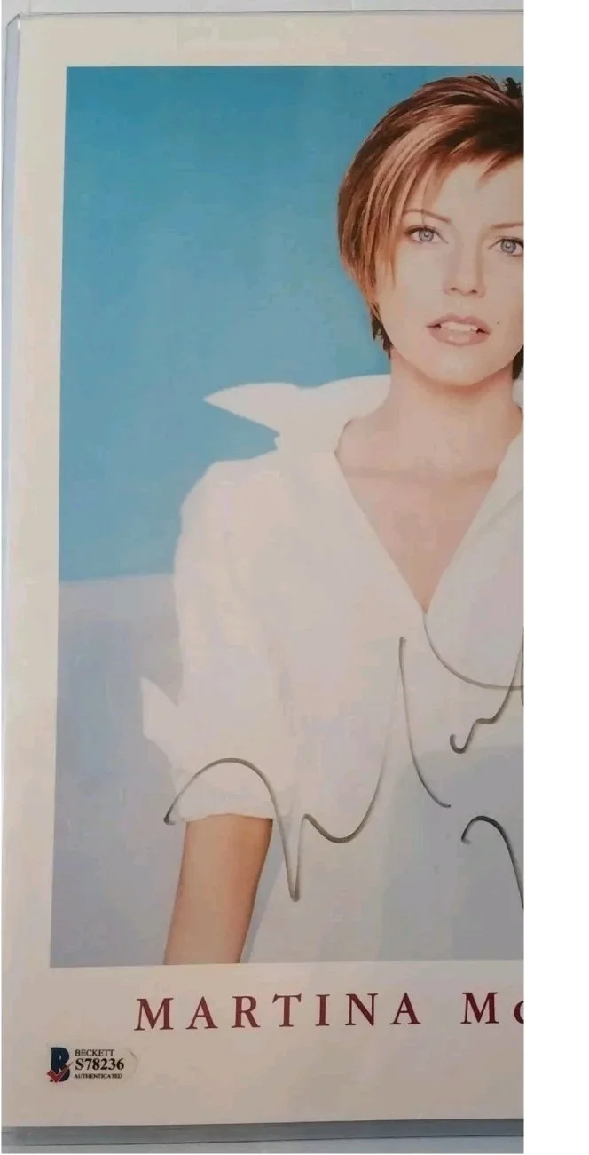 MARTINA MCBRIDE BAS BECKETT COA SIGNED PHOTO AUTOGRAPHED SINGER COUNTRY MUSIC, изображение 4