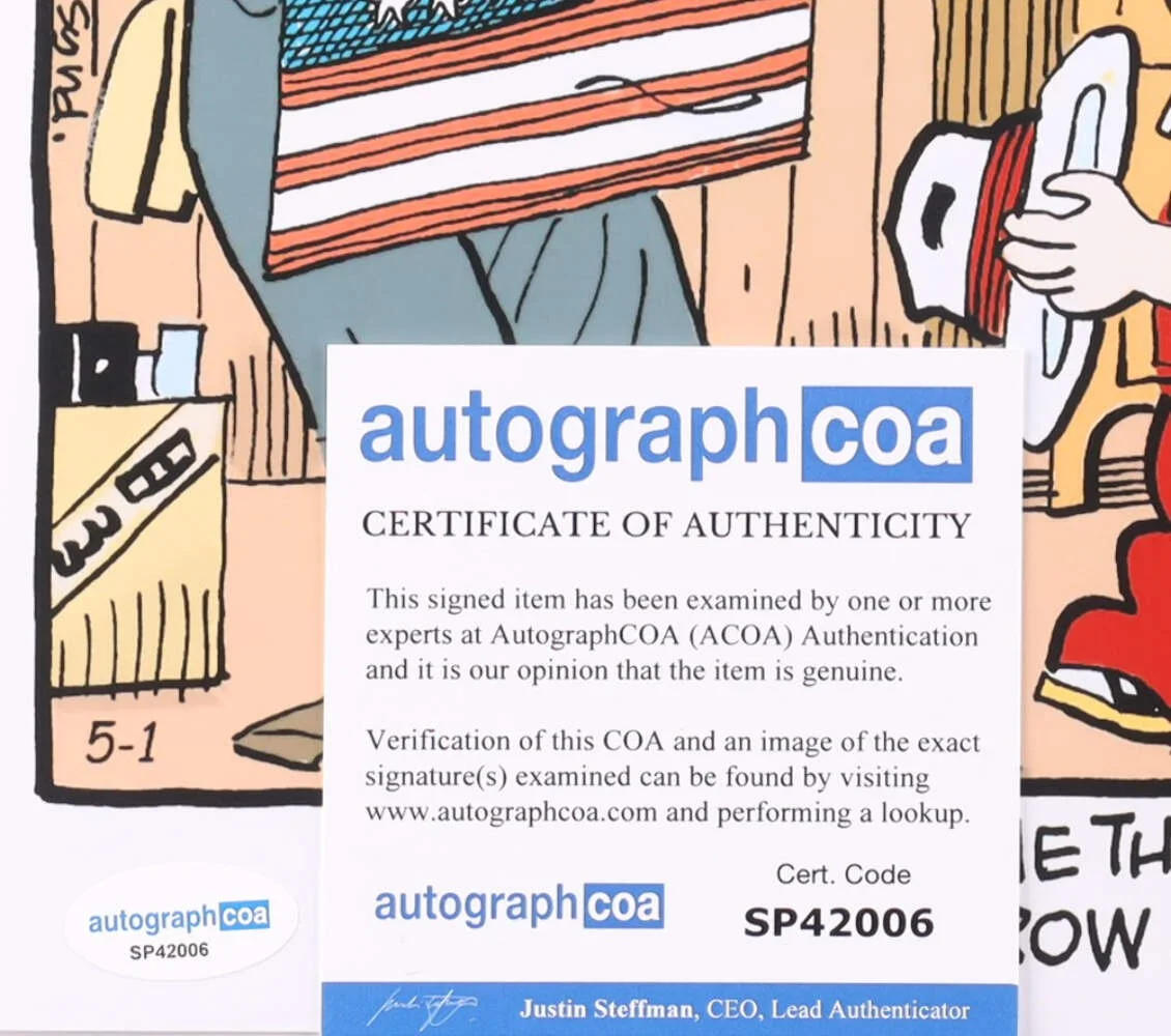Ron Ferdinand — Ron Ferdinand Signed (ACOA) "Dennis the Menace" 8x10 Photo Inscribed "All The Be, изображение 2