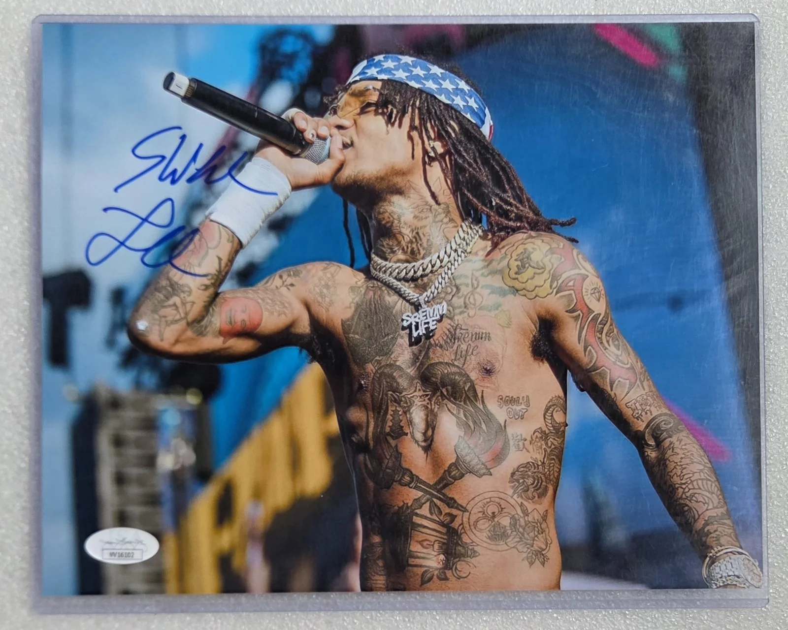 SWAE LEE SIGNED 8X10 PHOTO JSA AUTHENTICATION CERTIFIED COA RAPPER RAP MUSIC, image 3