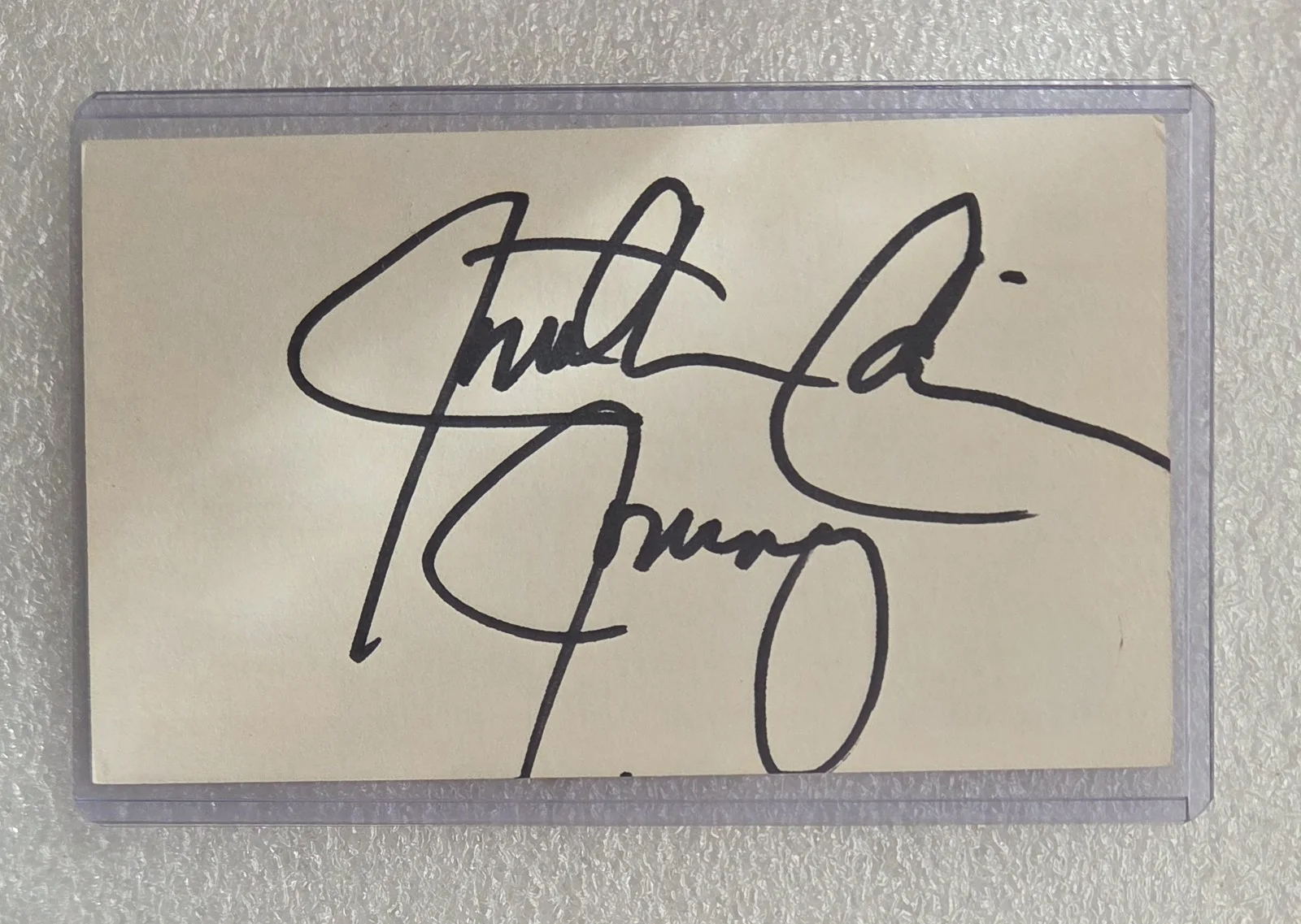 JONATHON CAIN BAS BECKETT COA INDEX CARD SIGNED AUTOGRAPHED JOURNEY BAND SINGER, изображение 3