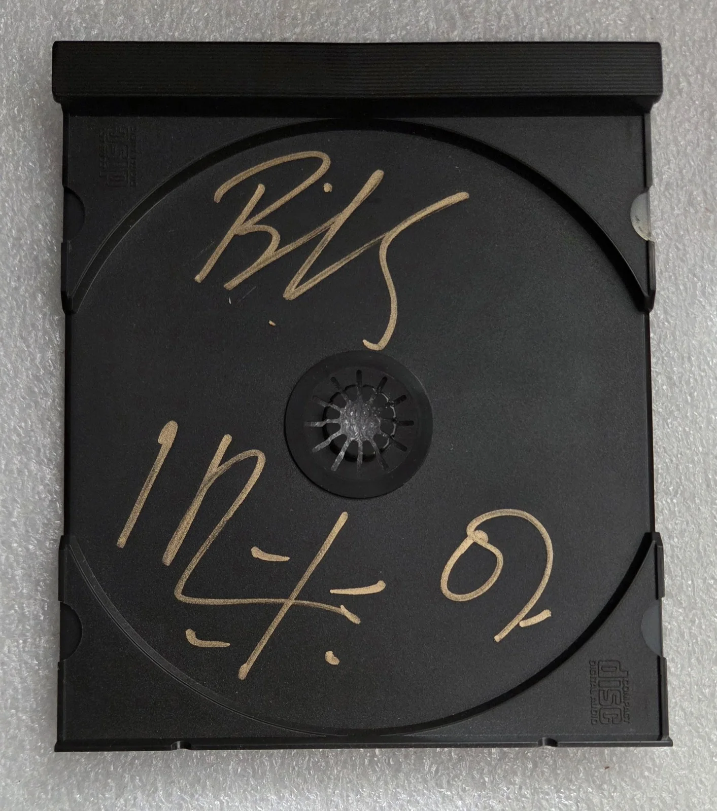 BILLY IDOL BAS BECKETT COA SIGNED CD CASE HOLDER AUTOGRAPHED ROCK MUSIC, image 2