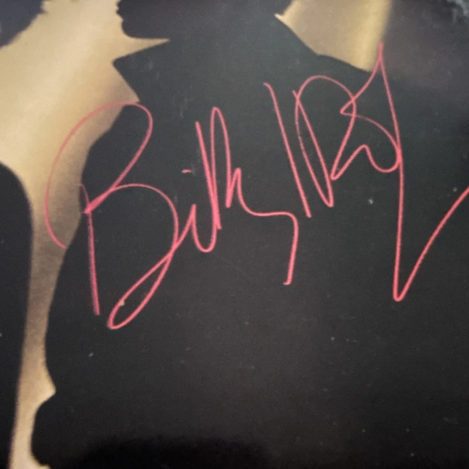 Billy Idol Rebel Yell Signed Record Album LP w/ Autographed Sleeve Cover, image 4