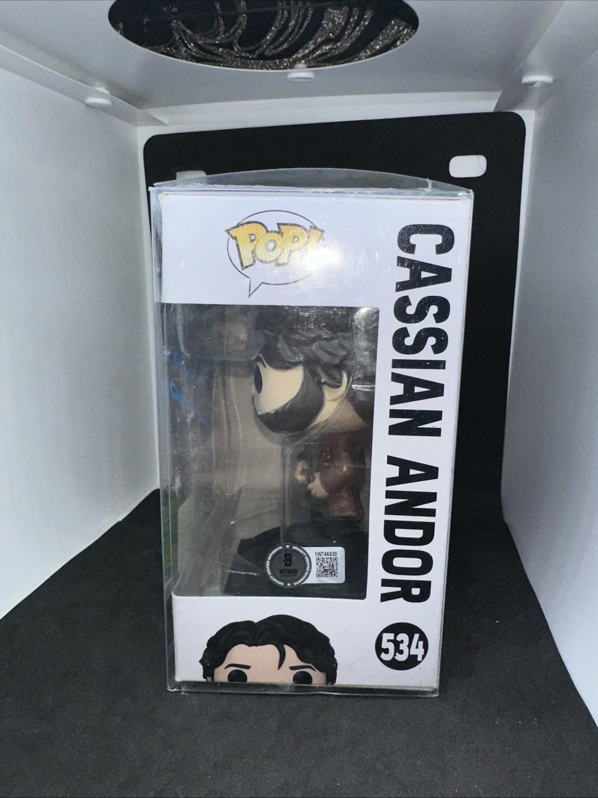 Diego Luna — Diego Luna Signed Cassian Andor Funko Pop #534 Limited Edition COA Proof Photo, image 2