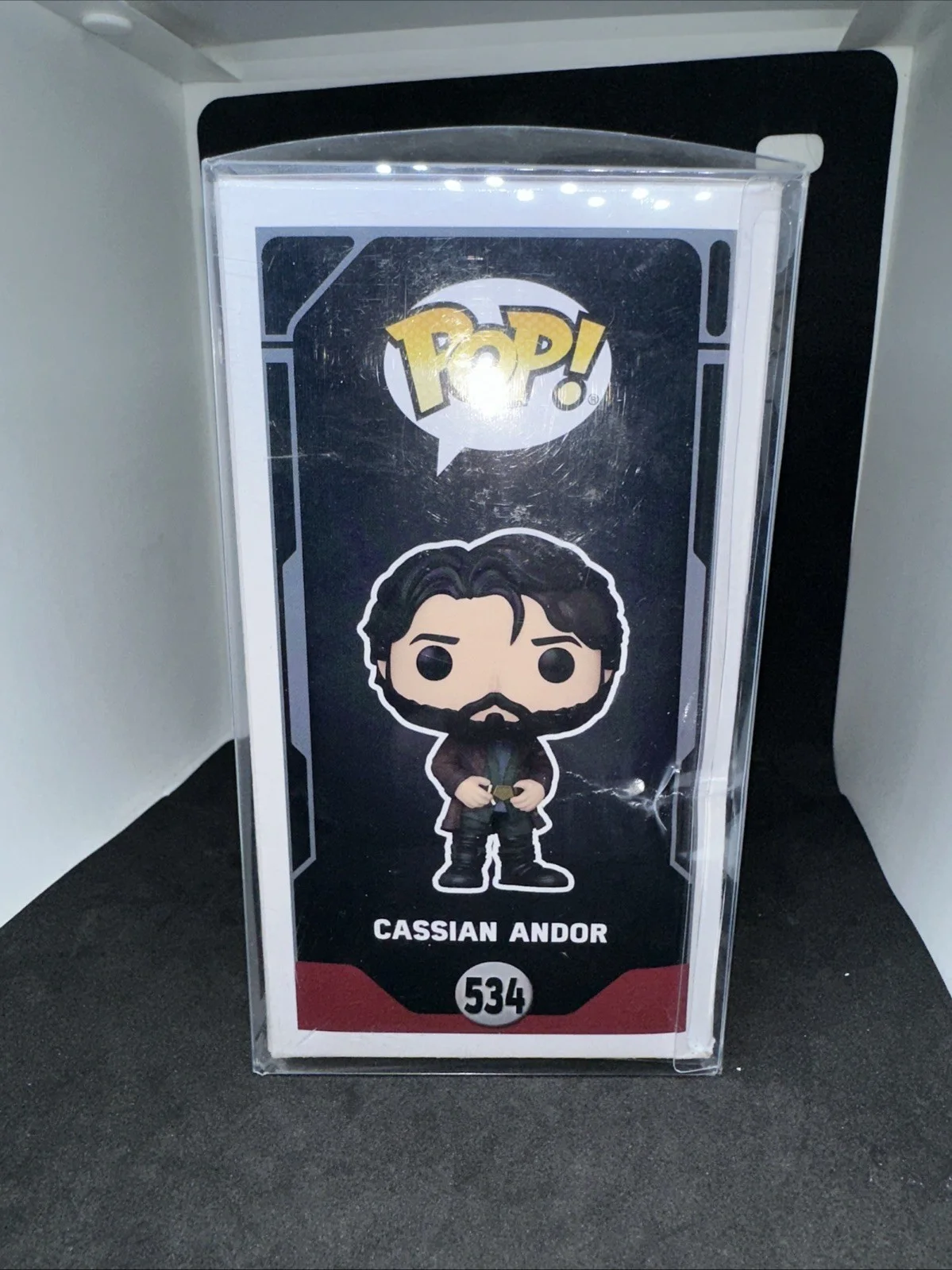 Diego Luna — Diego Luna Signed Cassian Andor Funko Pop #534 Limited Edition COA Proof Photo, image 5