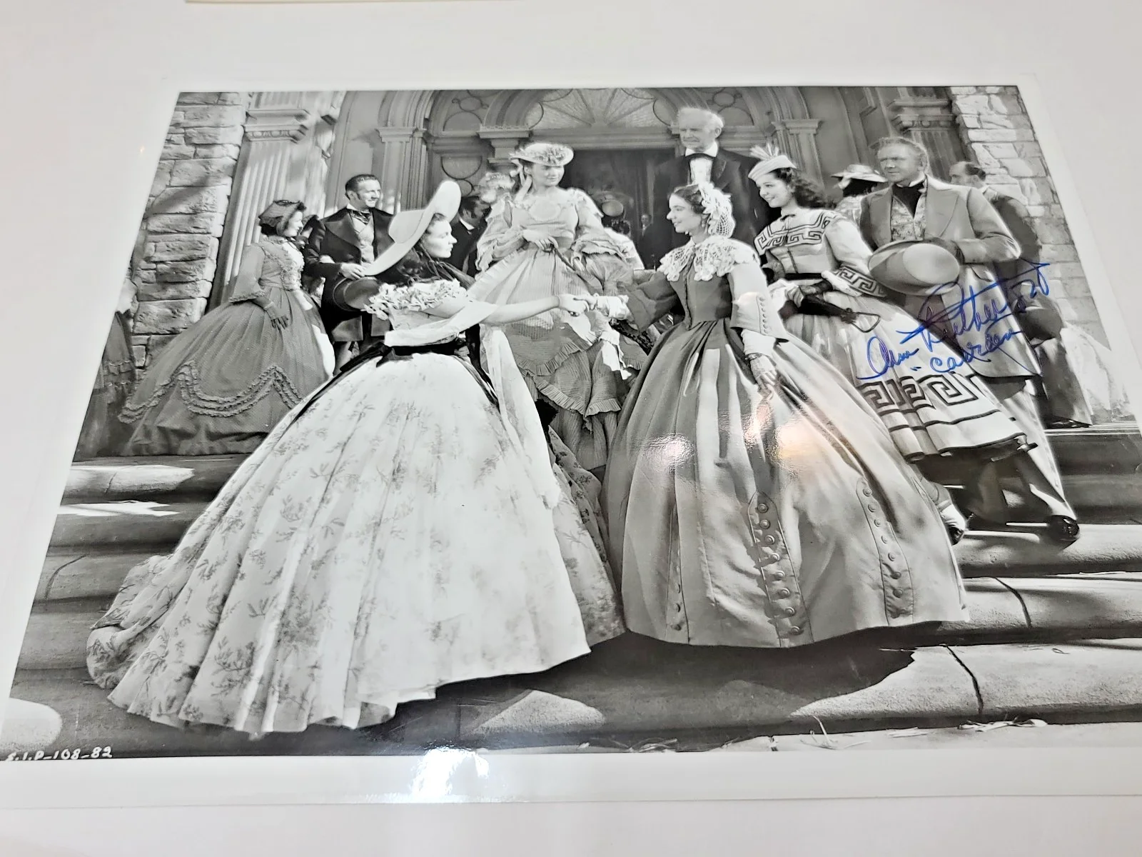 8x10 Photos Hand SIGNED ANN RUTHERFORD & RAND BROOKS Gone with The Wind GWTW, изображение 4