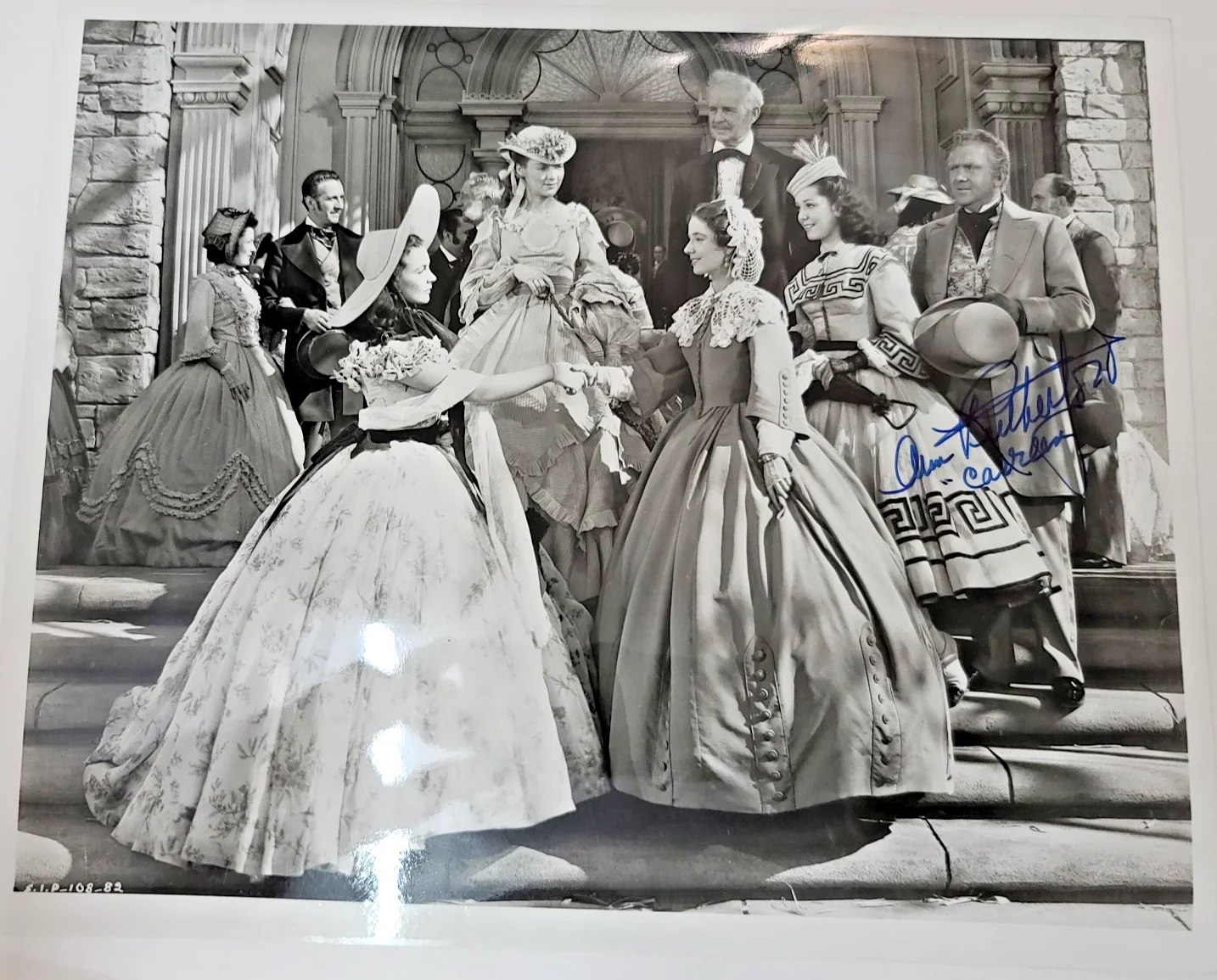 8x10 Photos Hand SIGNED ANN RUTHERFORD & RAND BROOKS Gone with The Wind GWTW, изображение 5