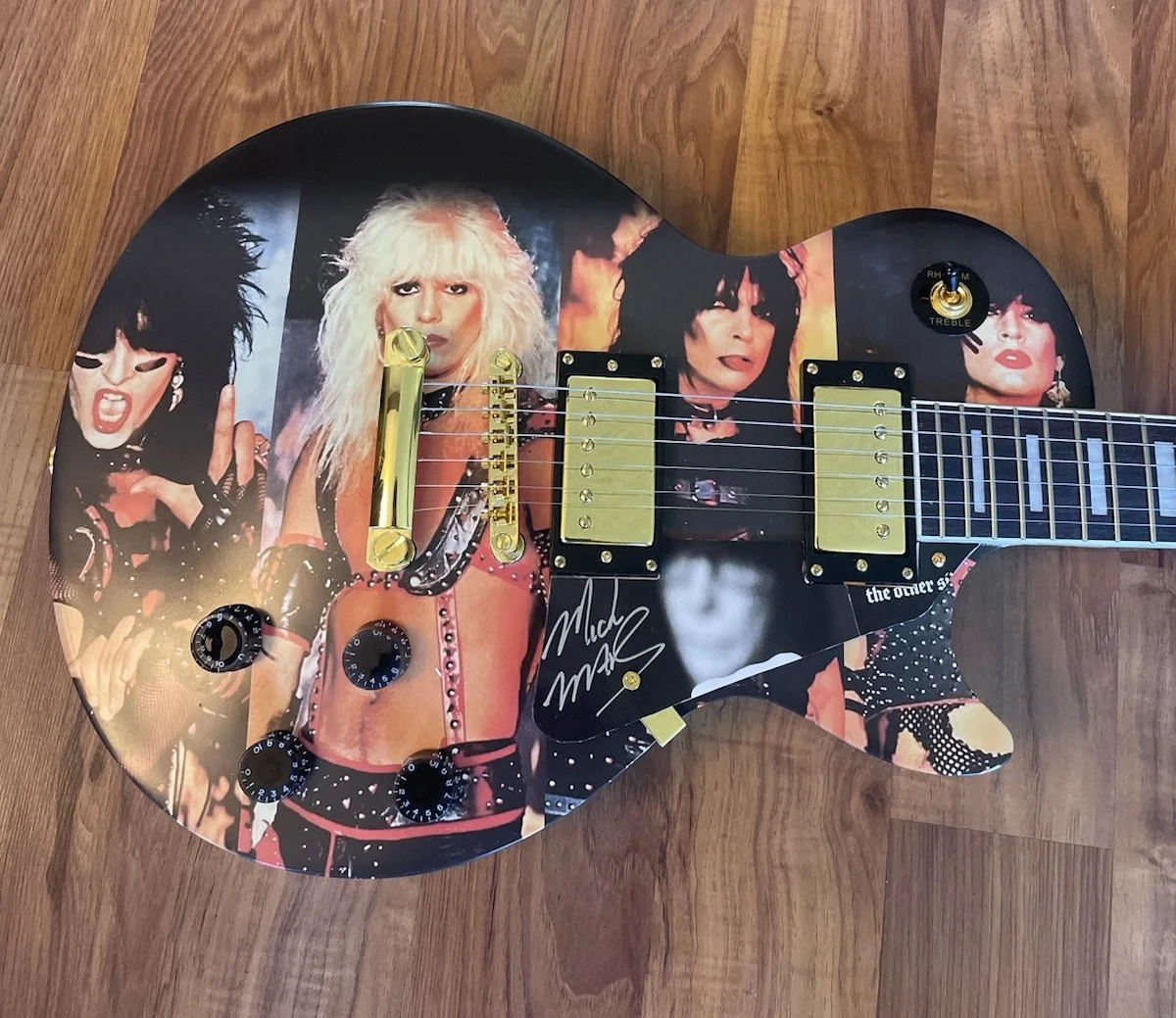Mick Mars Signed Motley Crue Shout At The Devil Les Paul Guitar JSA COA, image 4