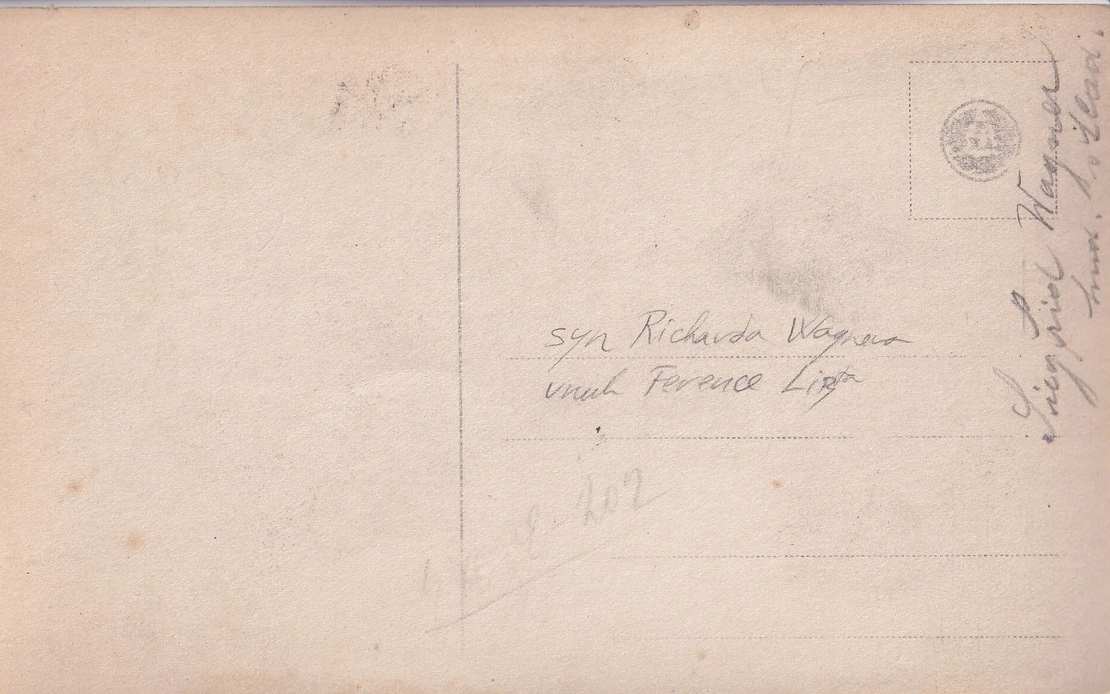 Siegfried Wagner - Composer - Dührkoop No. 5311 - original signed, image 2