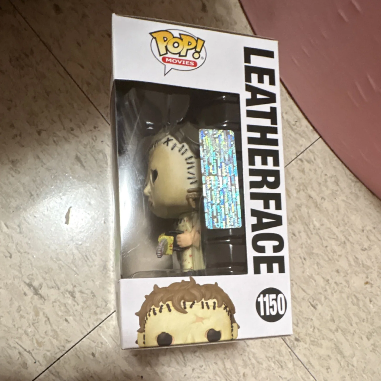 Funko Pop Leatherface #1150 Texas Chainsaw Massacre ThatHorrorCon Autographed, image 2